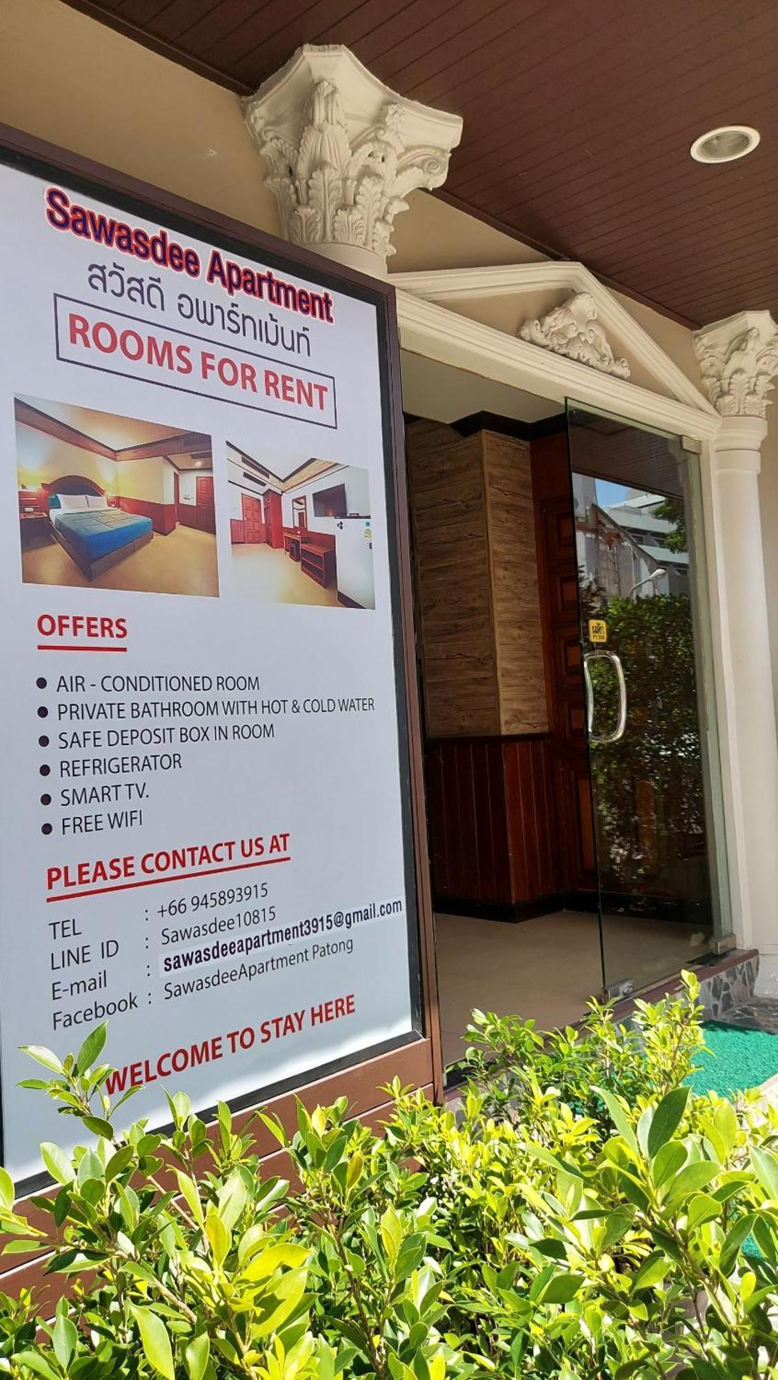 Sawasdee Apartment Patong 外观 照片